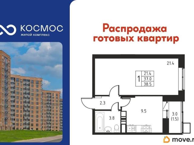 Квартира продажа в микрорайон Авиационный, Домодедово