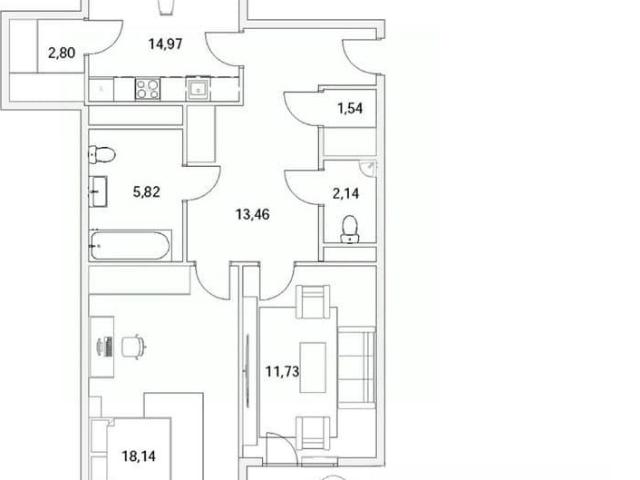 Квартира продажа в Дубна, Кабардино-Балкарская Республика