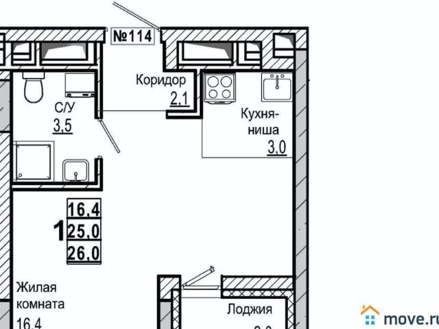 Квартира продажа в Дзержинск, Тыва Республика