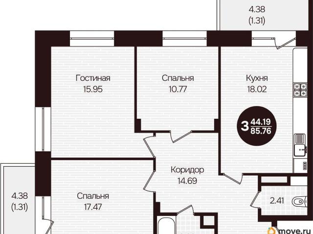 Квартира продажа в Чебоксары, Чувашская Республика - Чувашия