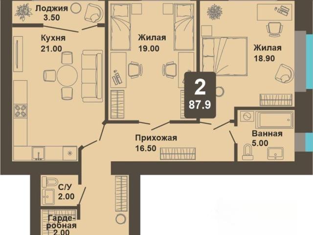 Квартира продажа в Чебоксары, Чувашская Республика - Чувашия