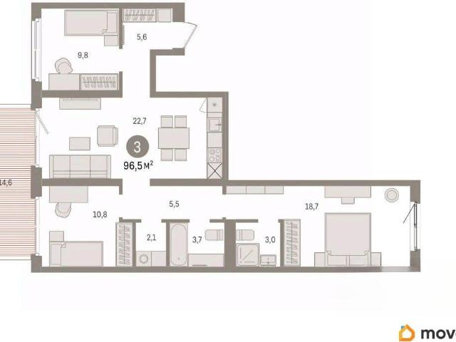 Квартира продажа в Юго-Западный, Свердловск