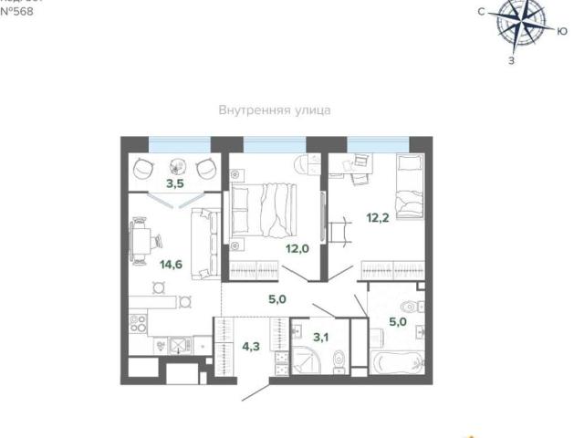 Квартира продажа в Свердловск, Свердловская область