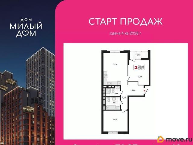 Квартира продажа в Юго-Западный, Свердловск