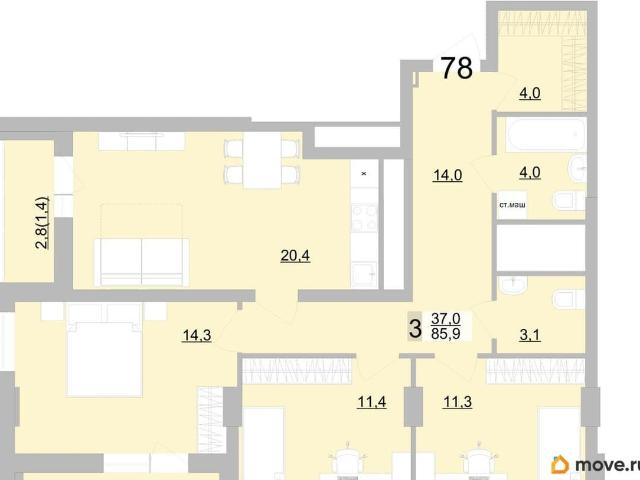 Квартира продажа в Свердловск, Свердловская область