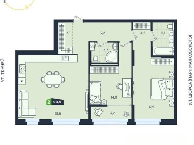 Квартира продажа в Свердловск, Свердловская область