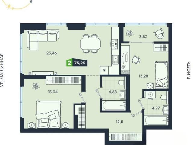 Квартира продажа в Свердловск, Свердловская область