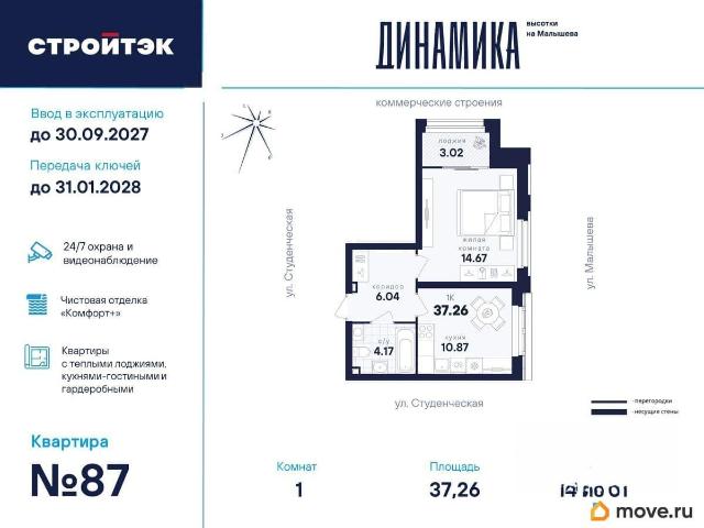 Квартира продажа в Свердловск, Свердловская область