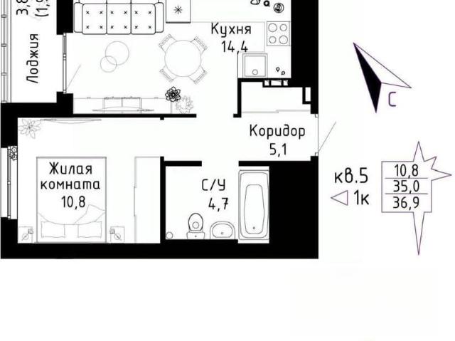 Квартира продажа в Свердловск, Свердловская область