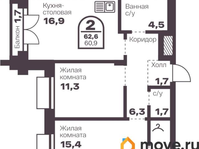 Квартира продажа в Челябинск, Челябинская область