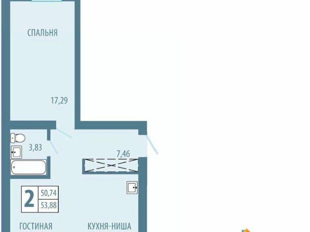 Квартира продажа в Лукаши, Железногорск