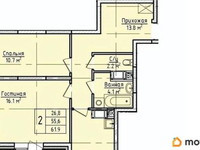 Квартира продажа в Медвежьи Озера, Кабардино-Балкарская Республика