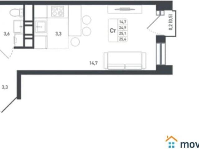 Квартира продажа в Барыши, район Щербинка
