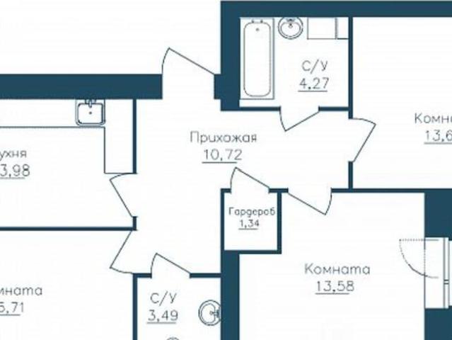 Квартира продажа в Череповец, Вологодская область