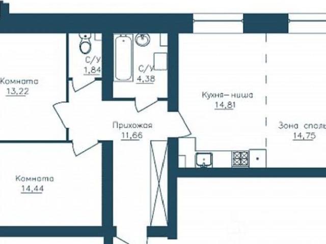 Квартира продажа в Череповец, Вологодская область