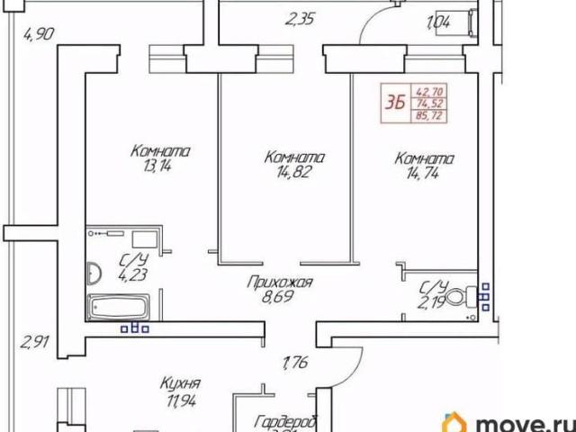 Квартира продажа в Череповец, Вологодская область