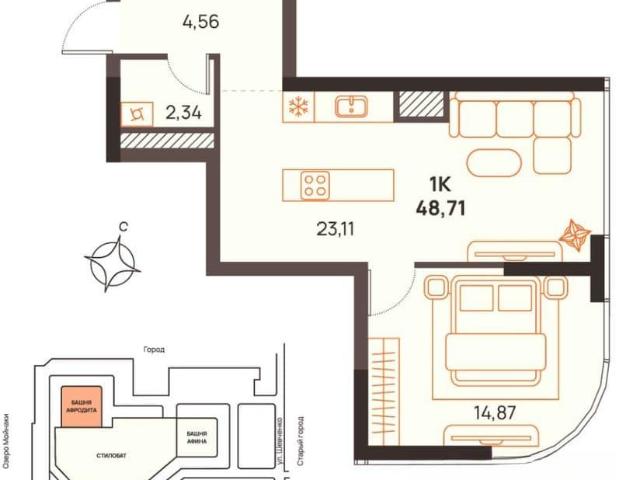 Квартира продажа в Евпатория