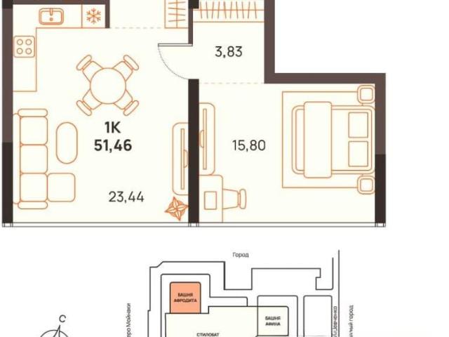 Квартира продажа в Евпатория