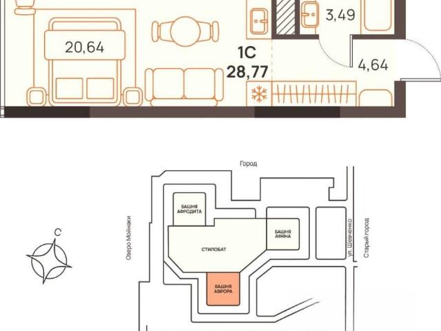 Квартира продажа в Евпатория, Євпаторійський район