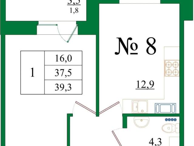 Квартира продажа в Гатчина, Ленинградская область