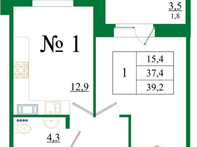 Квартира продажа в Гатчина, Ленинградская область