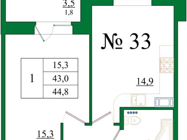 Квартира продажа в Гатчина, Ленинградская область
