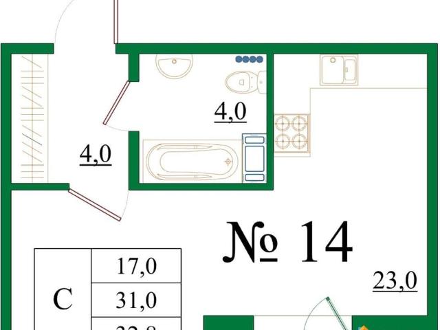 Квартира продажа в Гатчина, Ленинградская область