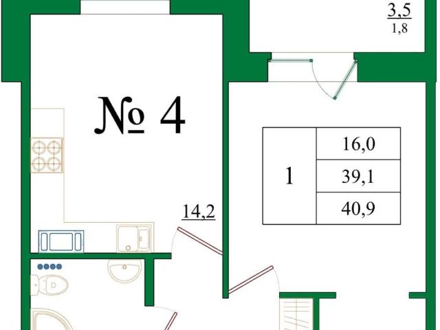 Квартира продажа в Гатчина, Ленинградская область