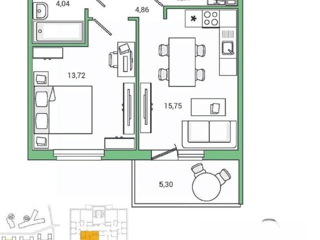 Квартира продажа в Гатчина, Ленинградская область