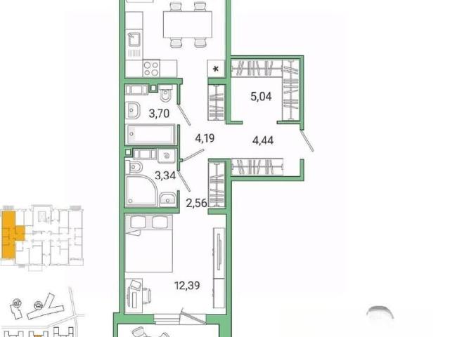 Квартира продажа в Гатчина, Ленинградская область