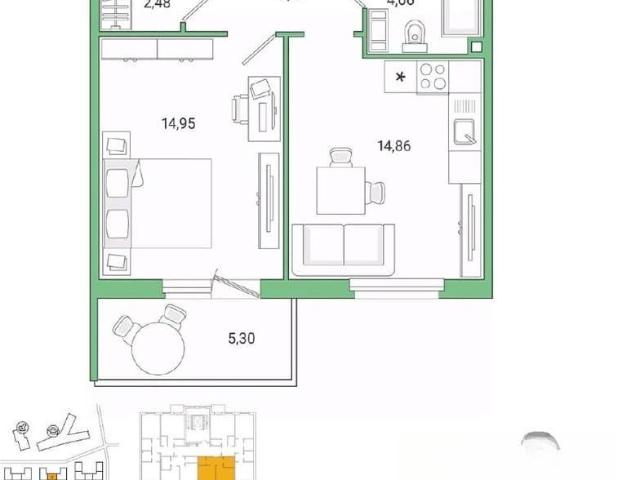 Квартира продажа в Гатчина, Ленинградская область