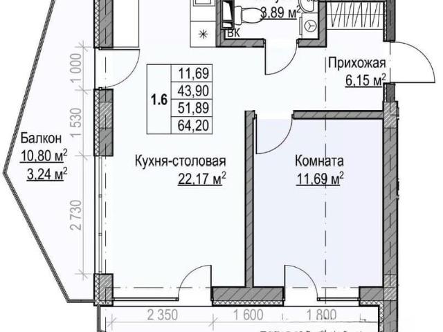 Квартира продажа в Алупка