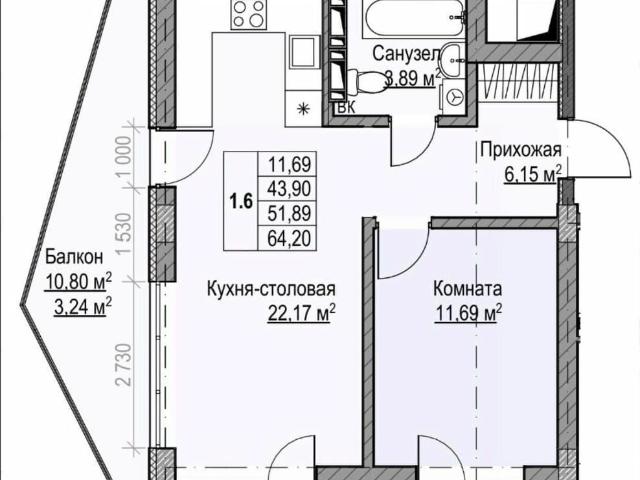 Квартира продажа в Алупка