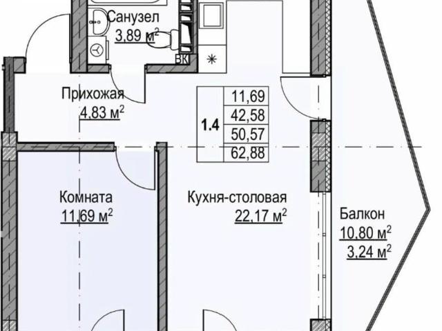 Квартира продажа в Алупка