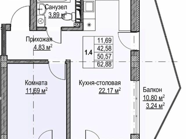 Квартира продажа в Алупка