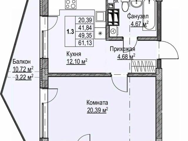 Квартира продажа в Алупка