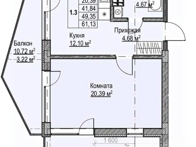 Квартира продажа в Алупка