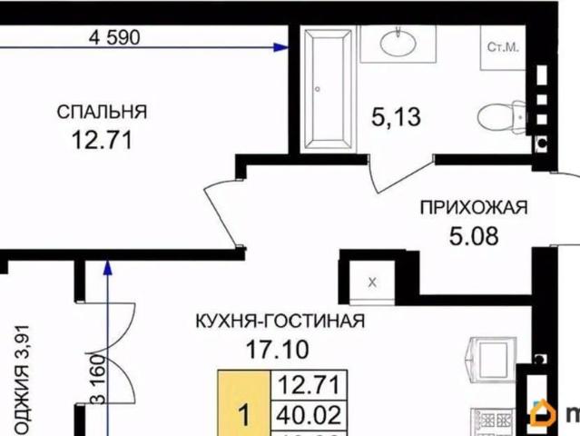 Квартира продажа в Гурьевский Р-н, Калининградская область