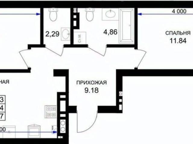 Квартира продажа в Гурьевский Р-н, Калининградская область