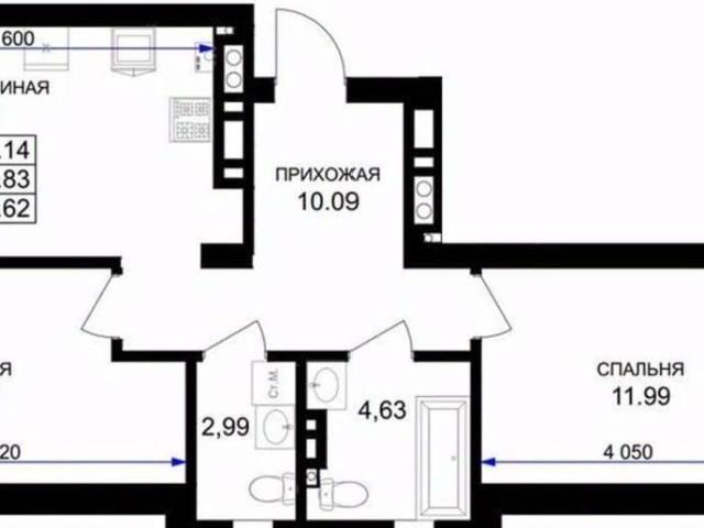 Квартира продажа в Гурьевский Р-н, Калининградская область
