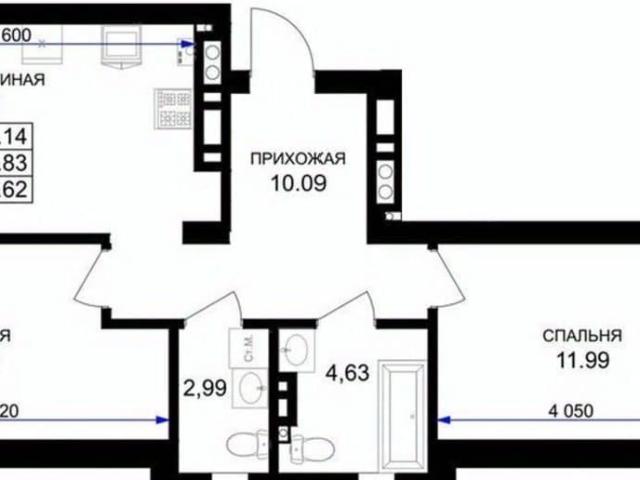 Квартира продажа в Гурьевский Р-н, Калининградская область