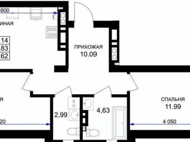 Квартира продажа в Гурьевский Р-н, Калининградская область