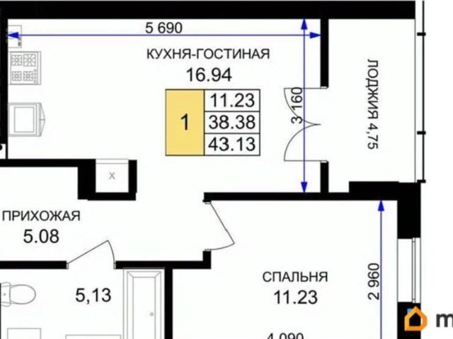 Квартира продажа в Гурьевский Р-н, Калининградская область