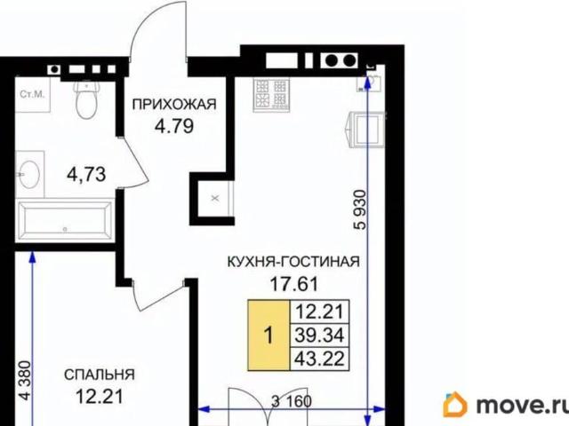 Квартира продажа в Гурьевский Р-н, Калининградская область