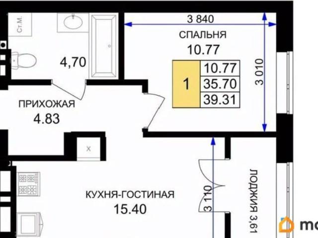 Квартира продажа в Гурьевский Р-н, Калининградская область