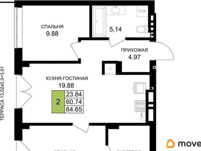 Квартира продажа в Гурьевский Р-н, Калининградская область