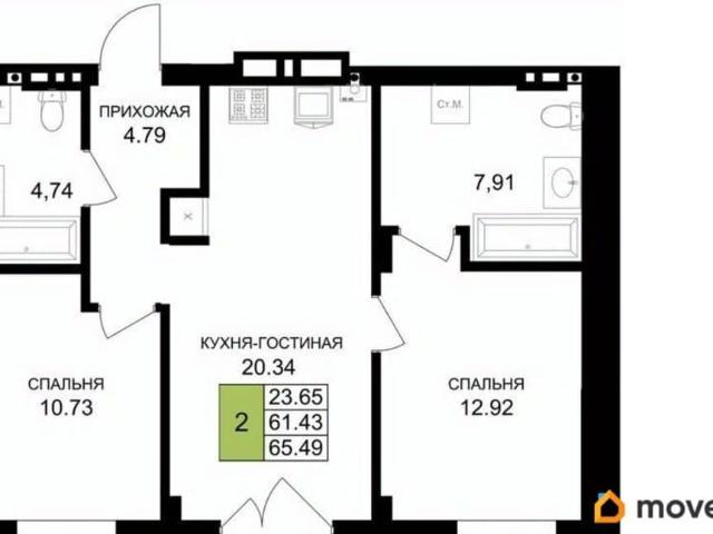 Квартира продажа в Гурьевский Р-н, Калининградская область