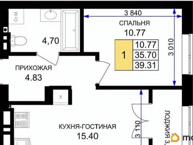 Квартира продажа в Гурьевский Р-н, Калининградская область