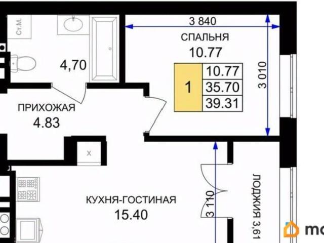 Квартира продажа в Гурьевский Р-н, Калининградская область
