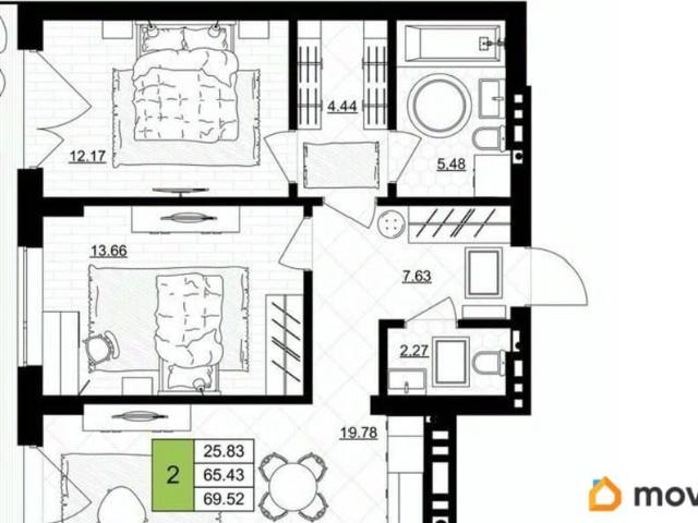 Квартира продажа в Гурьевский Р-н, Калининградская область